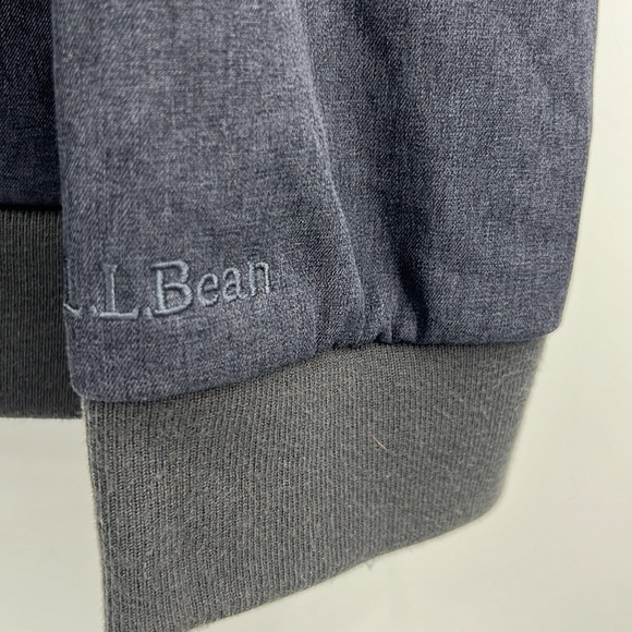 L.L. Bean hooded Fleece lined jacket size XXL navy - Picture 4 of 13